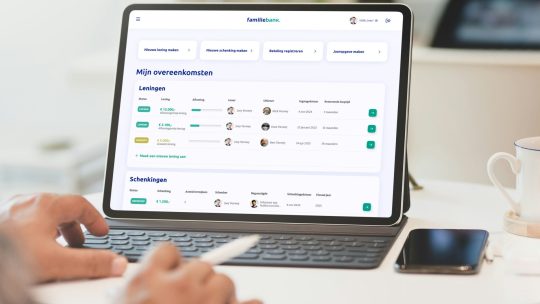 Familiehypotheek dashboard