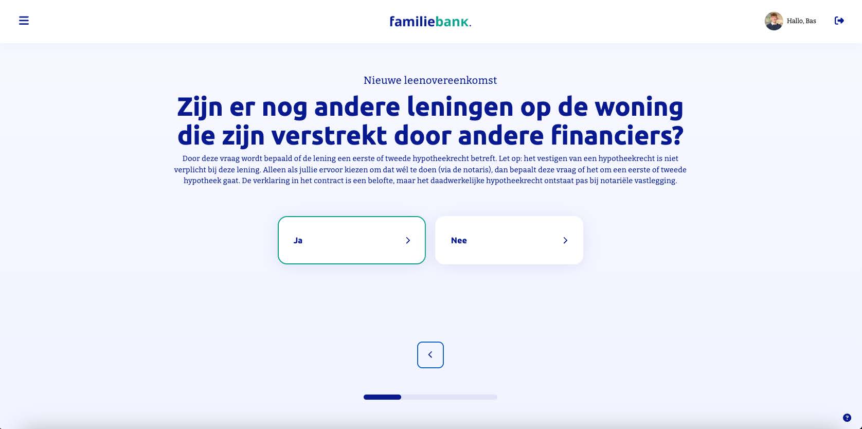 Stap 9: Is er een andere financier?