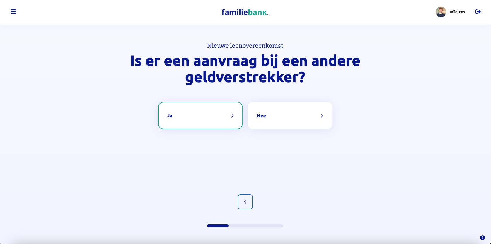Stap 12: Andere geldverstrekker betrokken?