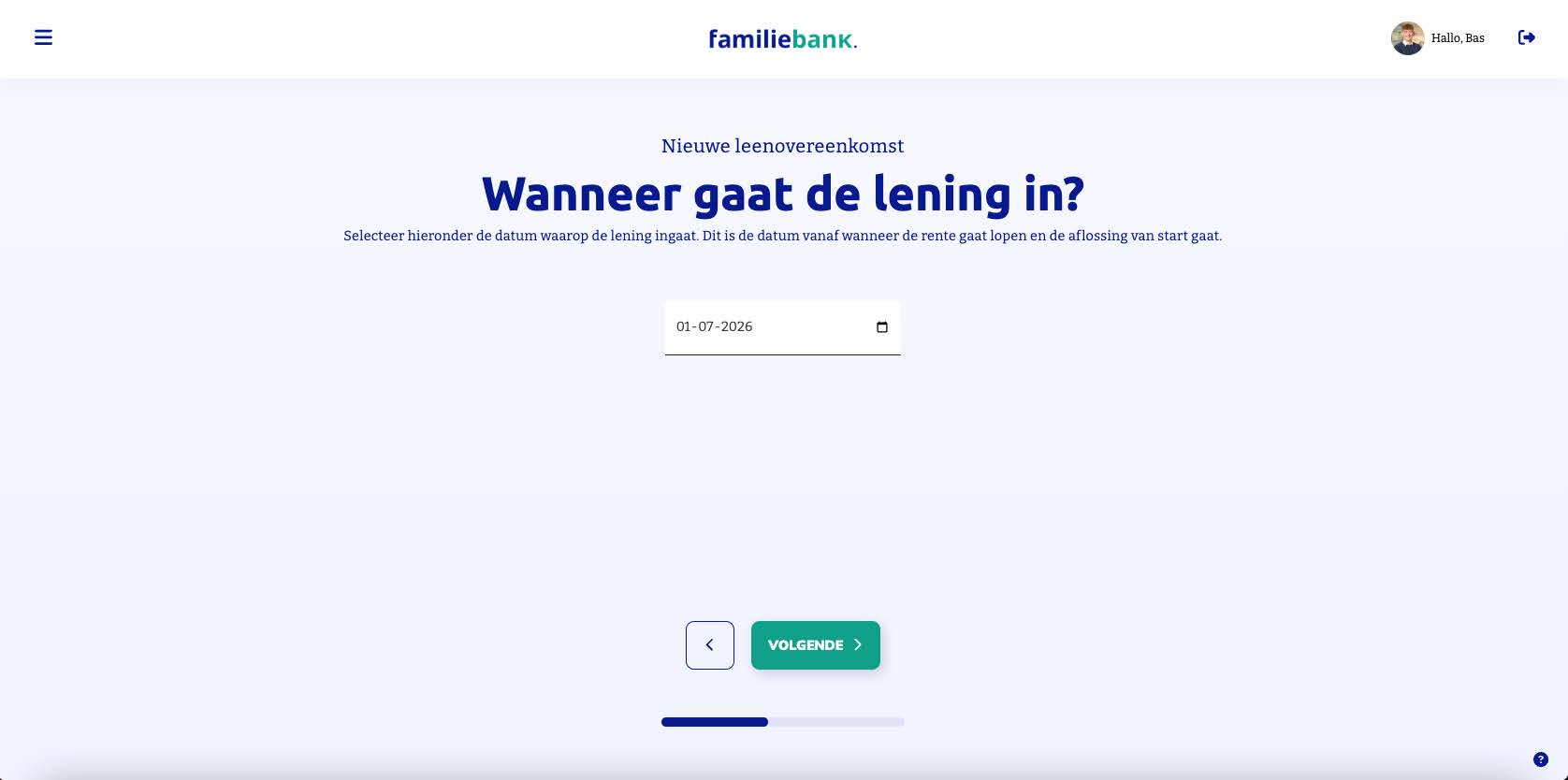 Stap 15: Reden van de lening