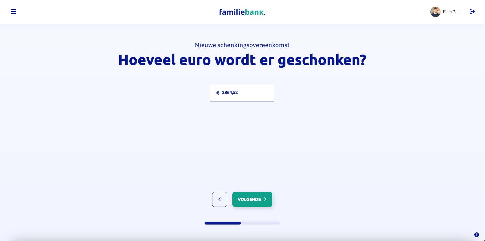 Stap 6 in Familiebank