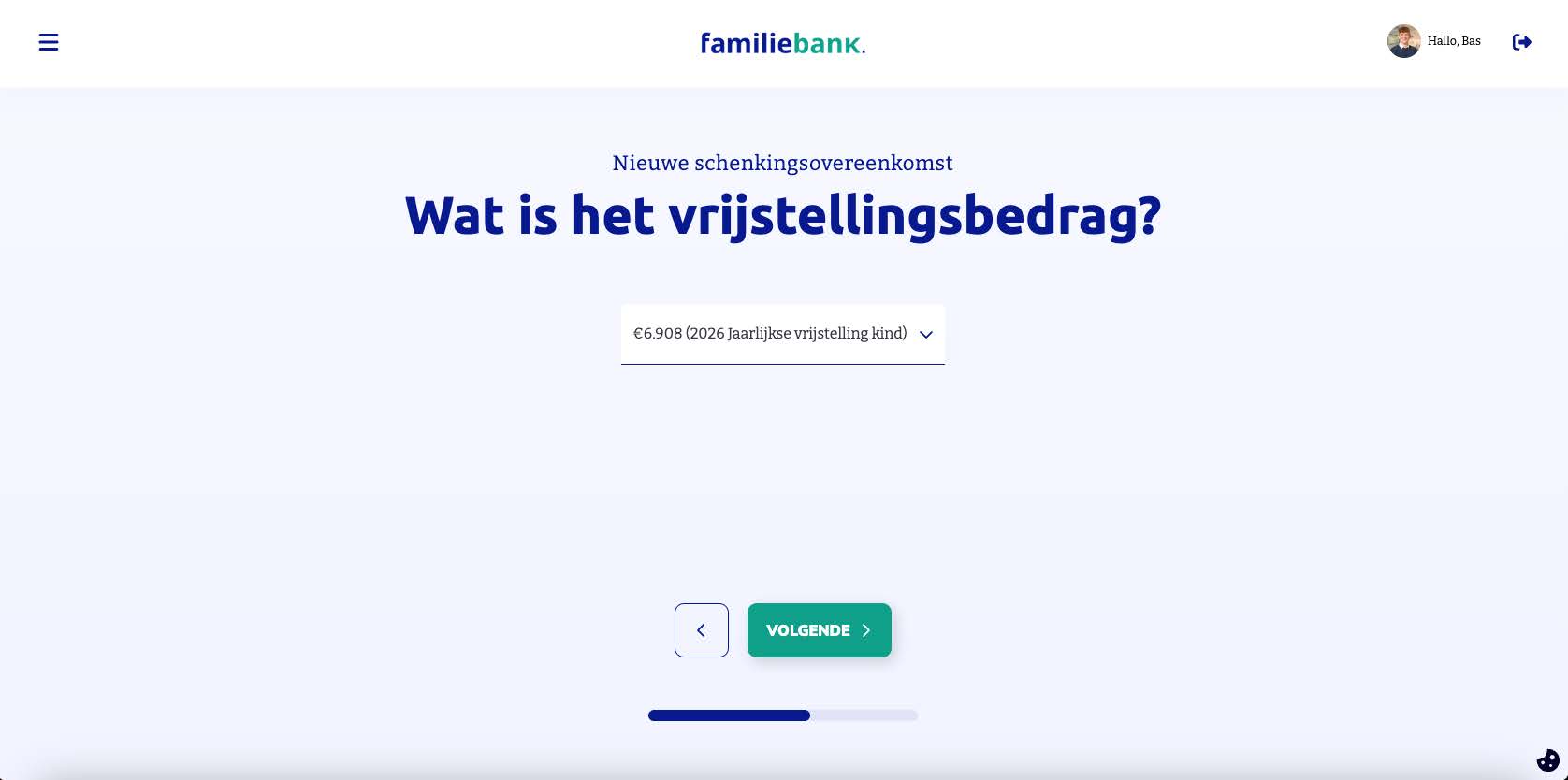 Stap 7 in Familiebank