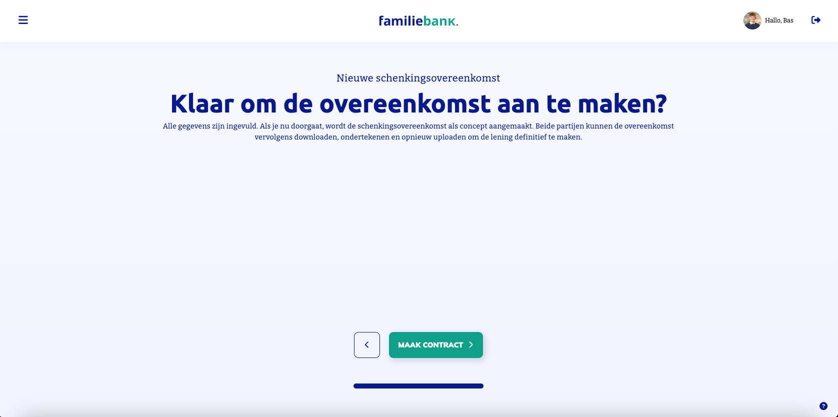 Stap 17 in Familiebank